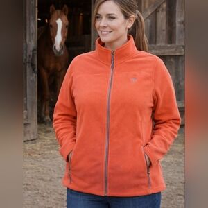Ariat  Ariattek Women's Calypso Coral Fleece Zip Up Jacket Size XL